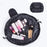 Portable Travel Toiletry Bag Drawstring Makeup Cosmetics Storage Bag with Magic Tape Lid - Pink/Stripe - 5