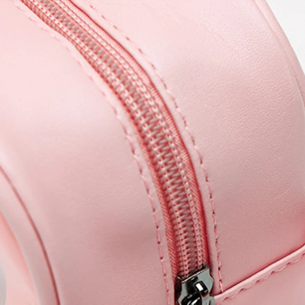 Large Travel Toiletry Bag Pouch Carry-On Airport Airline Compliant Bag Makeup Cosmetic Bag for Toiletries Liquids Creams Shampoo, Size: L - Pink - 2