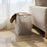 Laundry Basket Organization Collapsible Cotton Linen Storage Basket for Clothes Blanket Kids Toy, Size S - 7