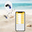 FD-01 Smart Bluetooth-compatible Item Locator Two-Way Finder Key Wallet Dog Tracker Anti-Lost Tag Alarm Reminder - Black - 4