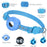 For AirTag Silicone Case Reflective Pet Collar GPS Tracker Protective Cover with Bell - Blue - 5
