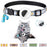 Waterproof Silicone Case for AirTag Adjustable Pet Collar GPS Cat Collar with Tassel / Film - White - 1