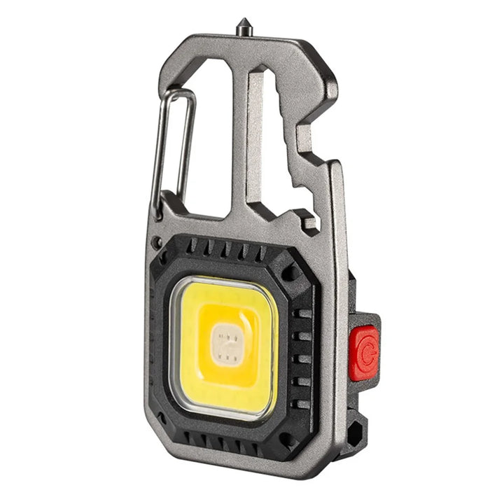 W5138 Portable Mini Flashlight Rechargeable COB Light Bottle Opener Screwdriver Multifunctional Lamp - 2
