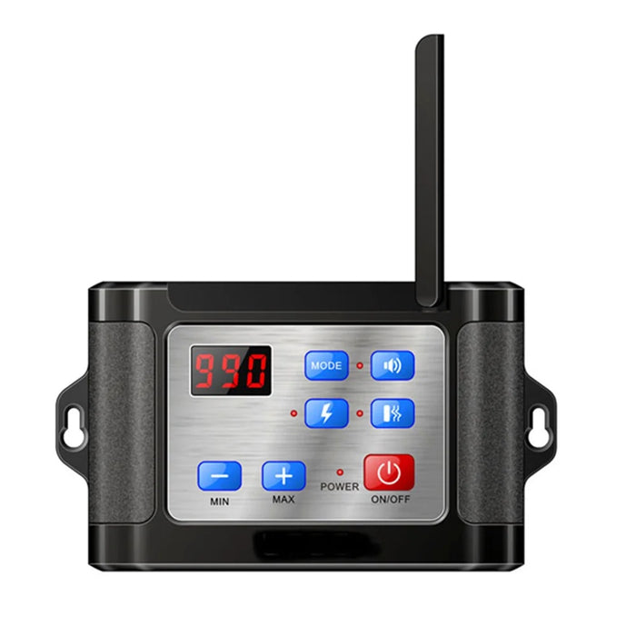 888 2-in-1 Outdoor Wireless Fence System for Dogs Electronic Pet Collar 1 Wireless Transmitter + 3 Collar Receiver - EU Plug - 6