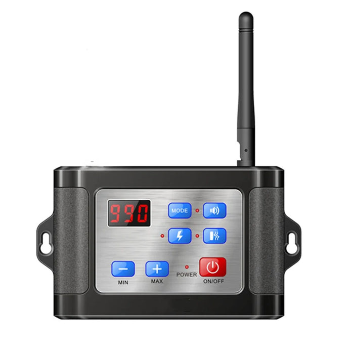 888 Pet Training Rechargeable Electric Collar Wireless Electronic Dog Fence System, 1 Transmitter+2 Receivers - EU Plug - 4