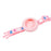For AirTag Tracker Cat Collar Adjustable Pet Collar Silicone Waterproof Case with Bell - Pink - 5