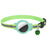 Silicone Case for AirTag Reflective Nylon Pet Collar GPS Tracker Cover with Bell Pendant - Fluorescent Green+Green - 1