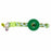 For AirTag Locator Silicone Case Fruit Pattern GPS Tracker Adjustable Pet Dog Cat Collar with Bell - Avocado - 1