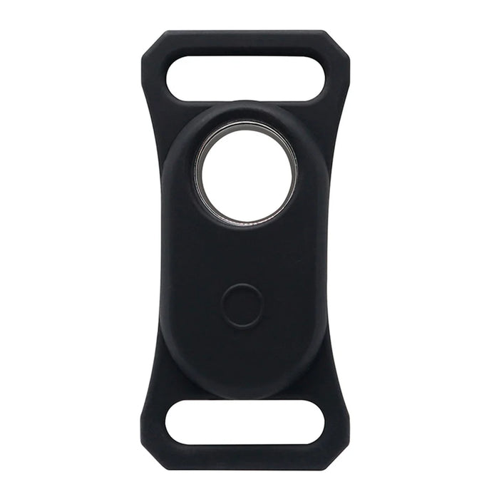 Pet Collar Tracker Silicone Case for Samsung Galaxy SmartTag2 Shockproof Cover - Black - 1