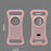 Pet Collar Tracker Silicone Case for Samsung Galaxy SmartTag2 Shockproof Cover - Black - 5