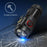 W5182 Portable Flashlight with Clip, High Brightness 3-LED Night Light Battery-Operated Mini Light for Camping Fishing - 5