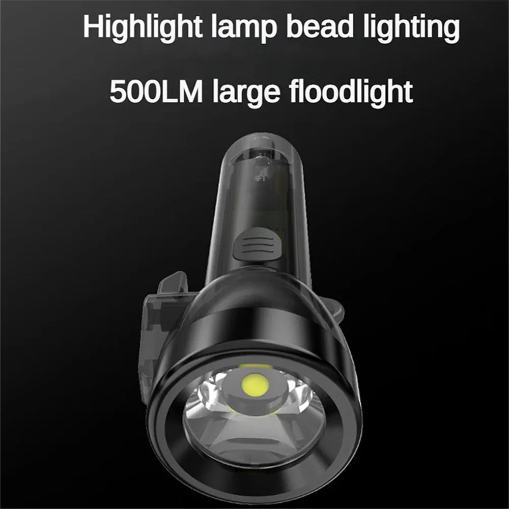 MNS6 Outdoor Mini Keychain Flashlight Portable Night Light Strong Light Emergency Lighting Tool - 5