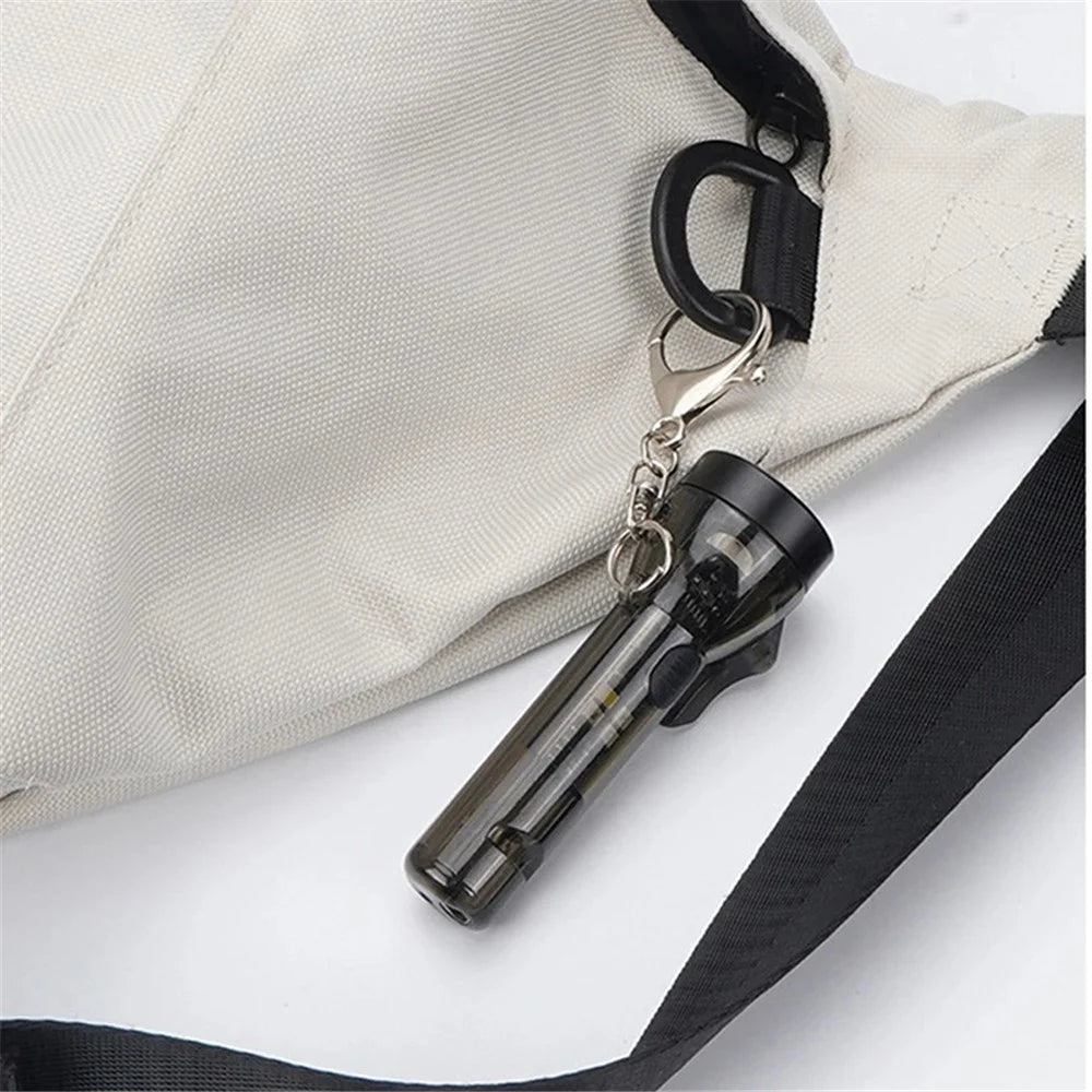 MNS6 Outdoor Mini Keychain Flashlight Portable Night Light Strong Light Emergency Lighting Tool - 7