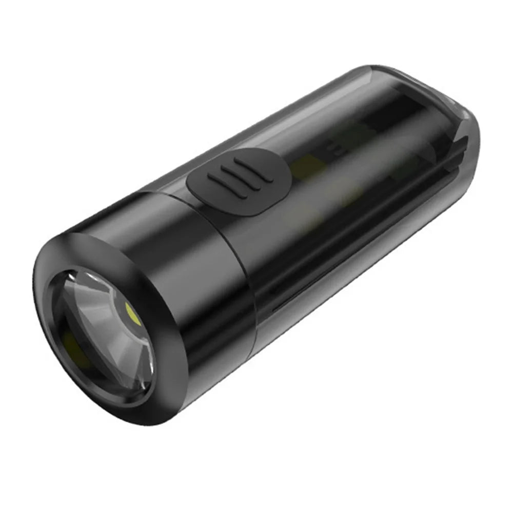 MNS2 Mini Flashlight Multi Light Modes Outdoor Camping Hiking Torch with Keychain - 1