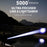 A56 Zoomable Flashlights Waterproof Handheld Rechargeable LED Tactical Flash Light - 5