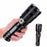 A55 Telescopic Zoom Flashlights USB-C Rechargeable LED Tactical Torch with White Laser Light - 2