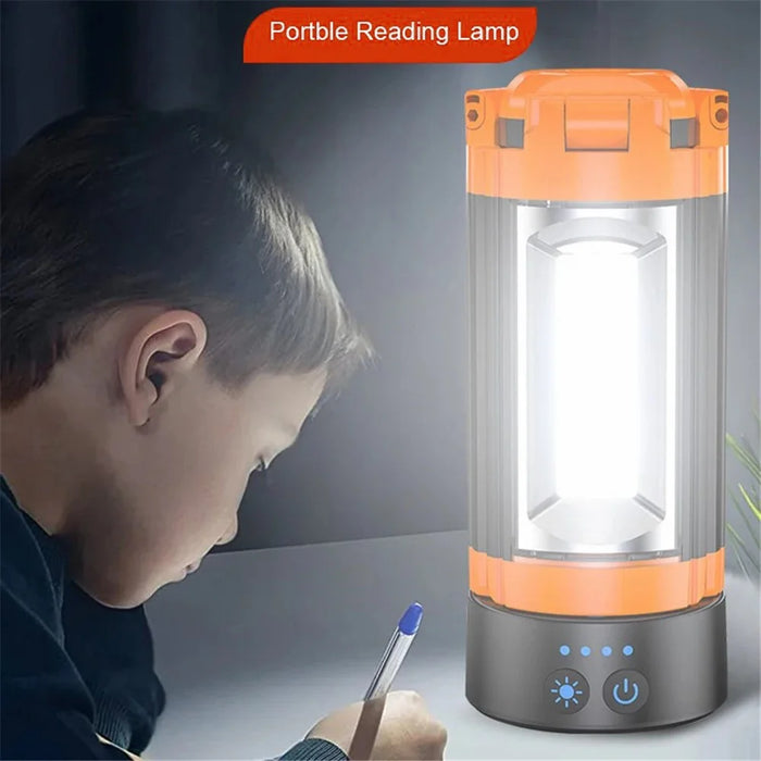 XQZ10 Rechargeable Work Light Water Resistant Camping Lamp with Folding Stand - 6