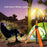 XQZ10 Rechargeable Work Light Water Resistant Camping Lamp with Folding Stand - 7