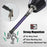 13Pcs / Set 1 / 4 Inch Shank S2 Alloy Steel Hexagonal Ball End Screwdriver Bits with Mini Ratchet Wrench - 4