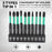 11Pcs / Set Magnetic Hex Shank Electric Drill Bits S2 Alloy Steel Phillips Pozidriv Torx Bits with Screwdriver Handle - 3