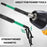 11Pcs / Set Magnetic Hex Shank Electric Drill Bits S2 Alloy Steel Phillips Pozidriv Torx Bits with Ratchet Wrench - 5