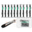 11Pcs / Set Magnetic Hex Shank Electric Drill Bits S2 Alloy Steel Phillips Pozidriv Torx Bits with Ratchet Wrench - 7