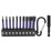 11Pcs / Set 50mm Hex Shank S2 Alloy Steel Screwdriver Bits with Magnetic Bit Holder - 1