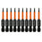 10PCS Hex Screwdriver Bit Set 50mm H1.5 TS2 Steel Magnetic Drill Bit for Screwdrivers Electric Drill - 1