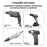 10PCS Hex Screwdriver Bit Set 50mm H2.5 TS2 Steel Magnetic Drill Bit for Screwdrivers Electric Drill - 7