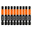 10PCS Hex Screwdriver Bit Set 50mm H5 TS2 Steel Magnetic Drill Bit for Electric Drill Screwdrivers - 1