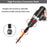 10PCS Hex Screwdriver Bit Set 50mm H5 TS2 Steel Magnetic Drill Bit for Electric Drill Screwdrivers - 4