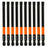 10PCS Hex Screwdriver Bit Set 100mm H6 TS2 Steel Magnetic Drill Bit for Electric Drill Screwdrivers - 1