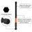 10Pcs / Set 100mm H2.5 Anti-Rust S2 Alloy Steel Magnetic Hex Shank Screwdriver Bits - 4