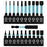 21Pcs / Set S2 Alloy Steel 1 / 4 Inch Hex Shank Magnetic Screwdriver Bits Set with Extension Bar for Power Tools - 1