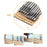 10Pcs / Set Leather Hole Punch Set Steel Round Belt Puncher DIY Leather Craft Tools - 5
