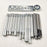 16Pcs / Set DIY Leather Craft Snap Fastener Rivet Metal Installation Tools for Sewing / Punching / Fixing - 1
