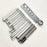 16Pcs / Set DIY Leather Craft Snap Fastener Rivet Metal Installation Tools for Sewing / Punching / Fixing - 3