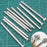 20Pcs / Set Leather Stamping Tools Zinc Alloy Leathercraft Carving Kit DIY Vegetable Tanned Leather Stamping Tool - 4