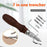 Leather Craft 7 in 1 Steel Groover Edge Beveler Creaser Leatherworking Hand Tool - 2
