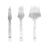 3Pcs DIY Leather Pricking Punch Tool Set 2 / 5 / 10 Tooth Tool Steel Chisel - 2.7mm - 3