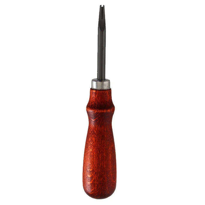 4Pcs Leather Edge Beveler Set High Carbon Steel DIY Vegetable Tanned Leather Skiving Tool - 2
