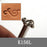 15Pcs / Set DIY Leather Stamping Tools Stainless Steel Leather Craft Carving Embossing Tool Kit - 7