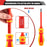 13Pcs Phillips Flathead Insulated Screwdriver Set High Voltage Electrician Tool Kit with Storage Case - 5
