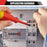 13Pcs Phillips Flathead Insulated Screwdriver Set High Voltage Electrician Tool Kit with Storage Case - 7