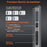 52 in 1 Electric Precision Screwdriver Set 5-Gear Adjustable LED Light Magnetic Bits Tool Kit for Electronics Repair - 4