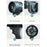 Violent Turbine Fan Blower High Speed Car Wash Machine Leaf Snow Blower with 2 Batteries - 7