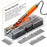 47 in 1 Electric Screwdriver Set Digital Display USB Rechargeable PC Phone Repair Tool Kit - Orange - 3