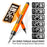 47 in 1 Electric Screwdriver Set Digital Display USB Rechargeable PC Phone Repair Tool Kit - Orange - 4