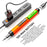 47 in 1 Electric Screwdriver Set Digital Display USB Rechargeable PC Phone Repair Tool Kit - Orange - 5