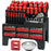 118Pcs Magnetic Screwdriver Set with Magnetizer Demagnetizer Tool Kit for Electronics Repair - Red - 1